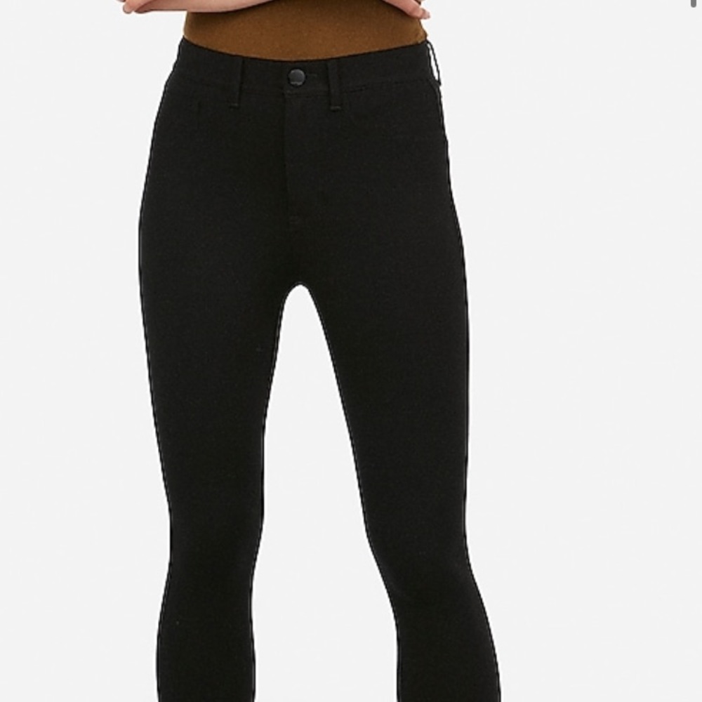 High waisted pointe pant